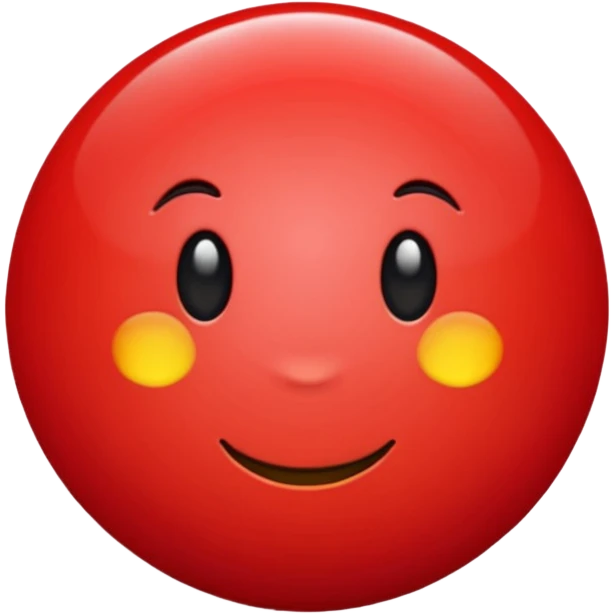 cute red emoji
