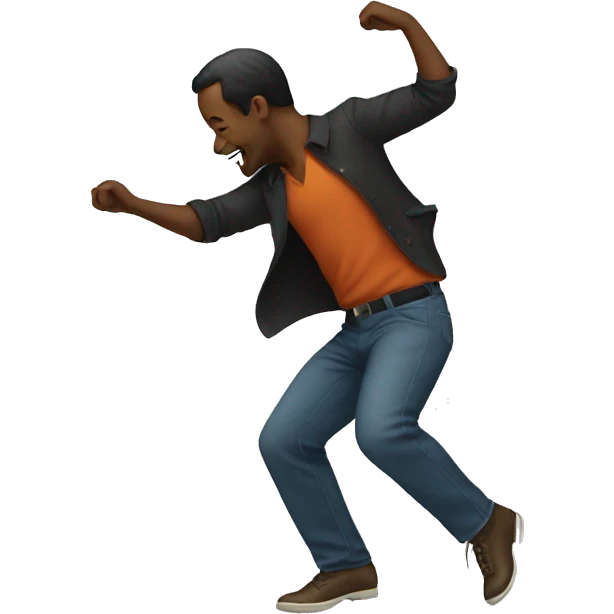 Man dancing emoji