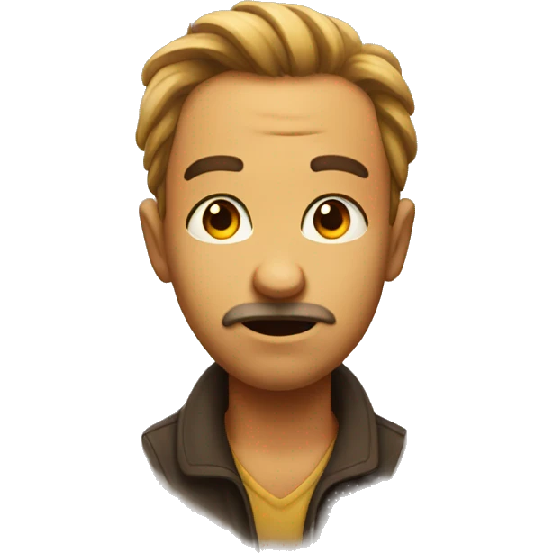 🤭 emoji but a side eye instead of a smile emoji