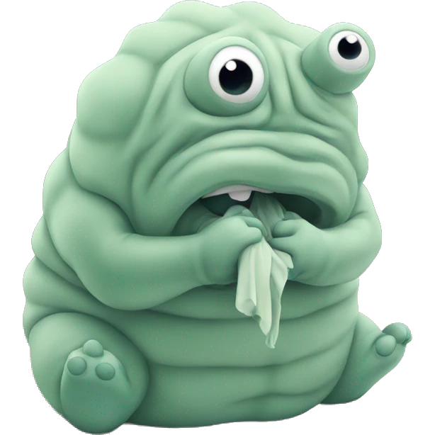 Tardigrade crying  emoji