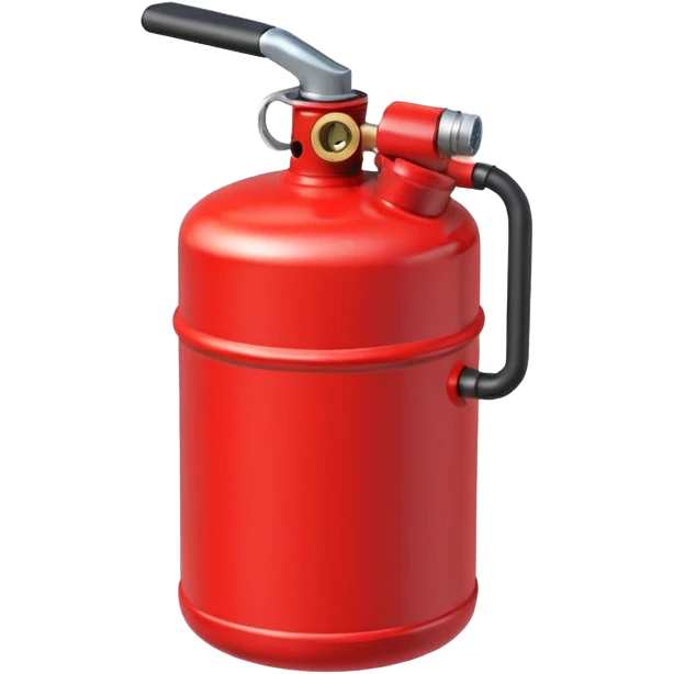 red gas canister emoji