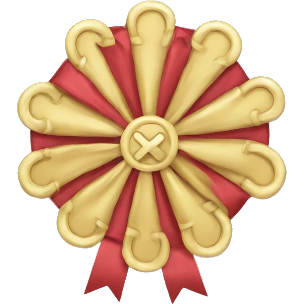 Equestrian rosette emoji