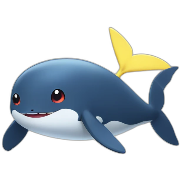 Whale Pikachu emoji