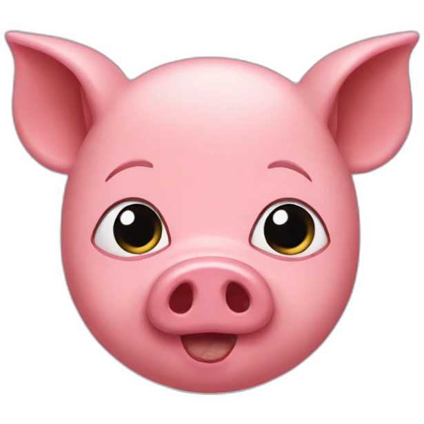 pig spiderman emoji