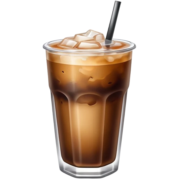 Ice coffe emoji