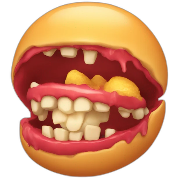 Bite emoji