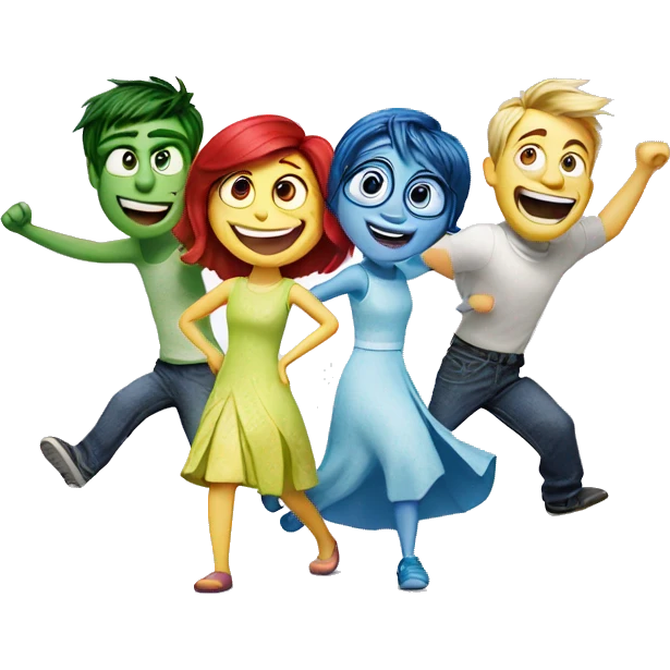 Inside out joy emoji