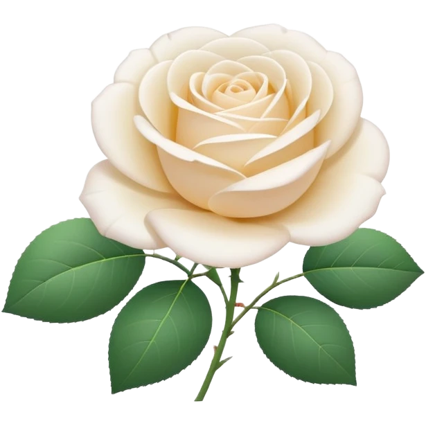 A cute white rose emoji, simple flat design, clean vector style, soft pastel colors, minimal details, centered composition, isolated on transparent background, kawaii emoji style, smooth edges, no text, no watermark

 emoji
