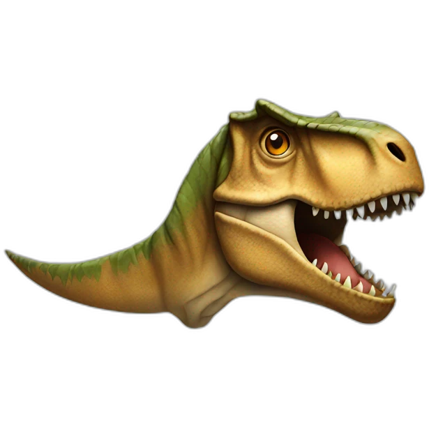 t-rex head emoji