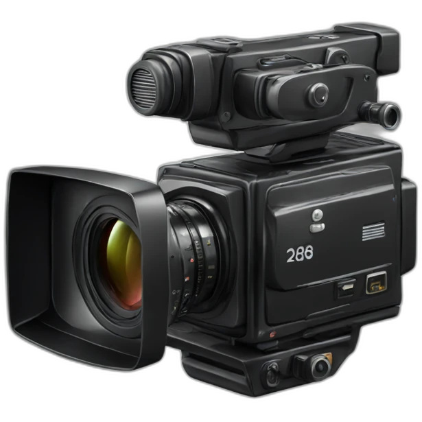 Cinema camera emoji