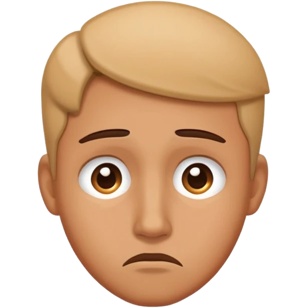 Head nodding and disappointed  emoji