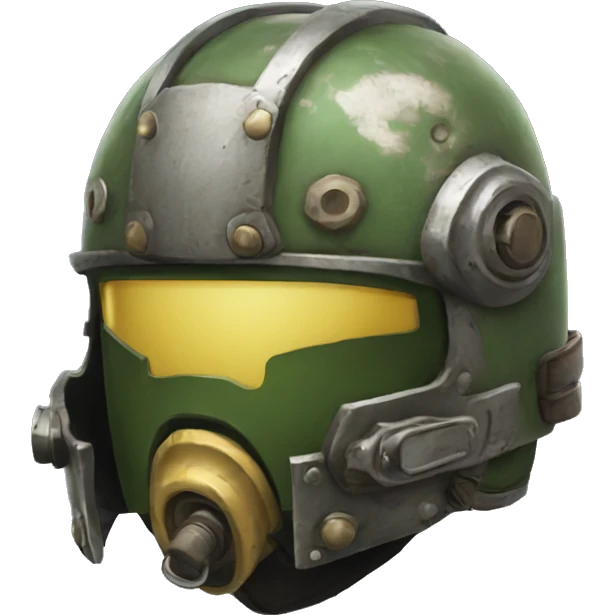Helmet from fallout  emoji