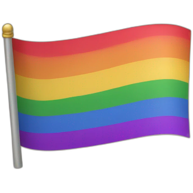 Pride flag emoji