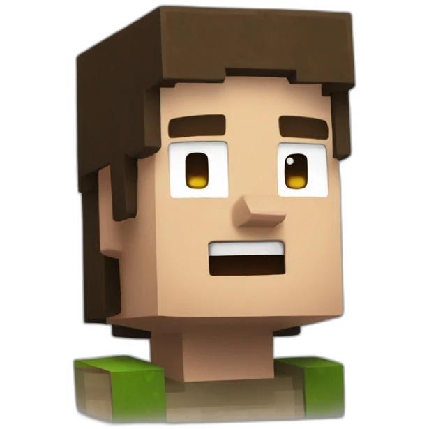 steve minecraft laught emoji