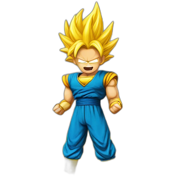 Un super sayan emoji