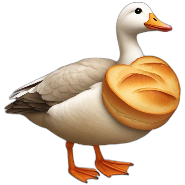 Bread goose emoji