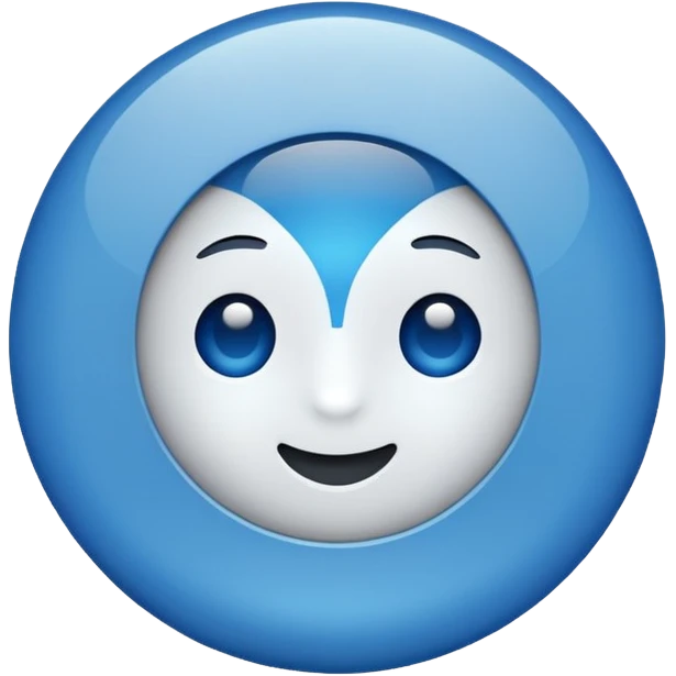 Blue tick emoji