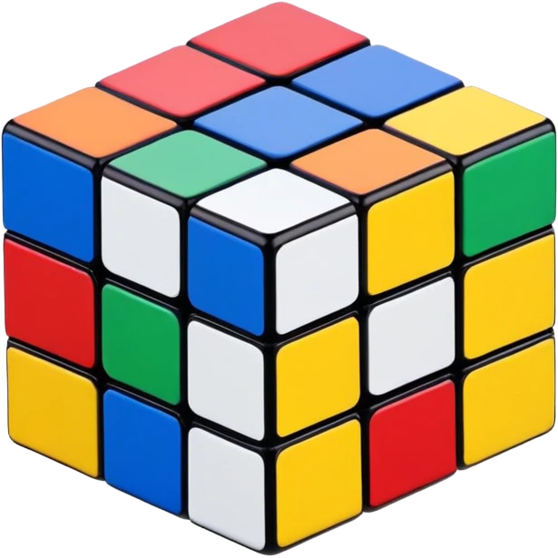 Rubik's cube emoji