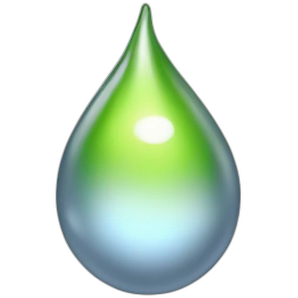 chrome drop emoji