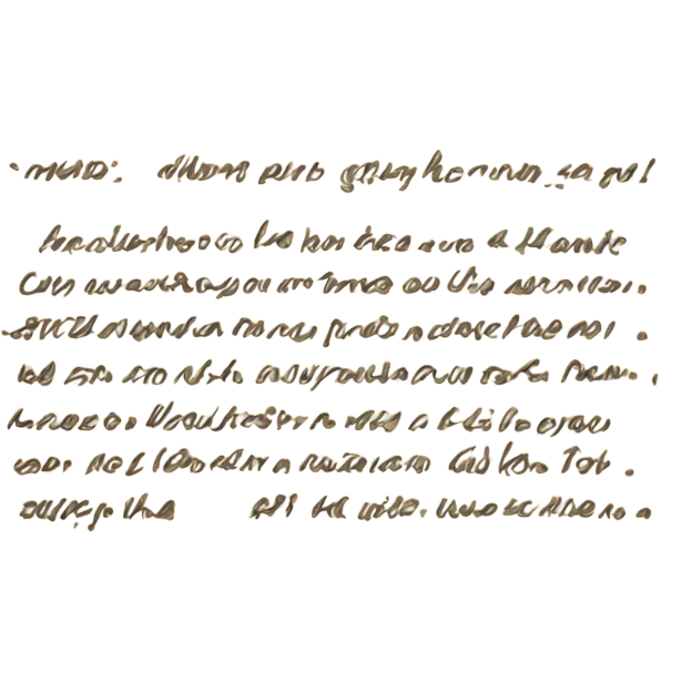 script written on a paper emoji
