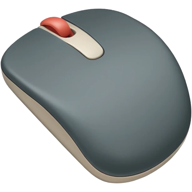 matte plasticine claymation style white mouse cursor pointer no background emoji