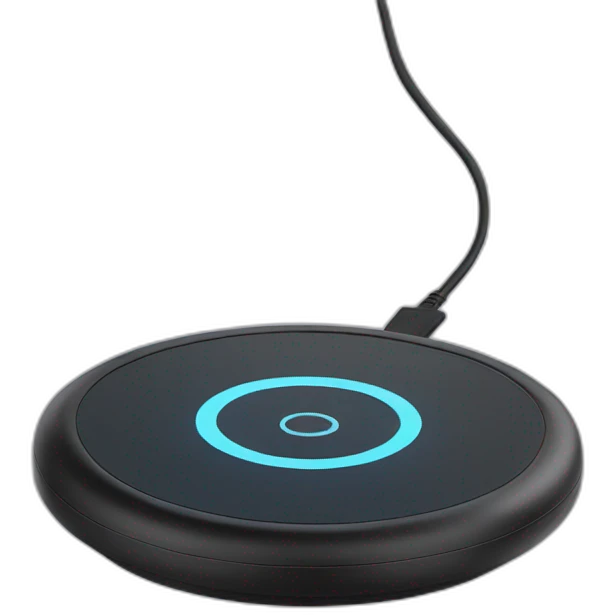 Wireless charger emoji