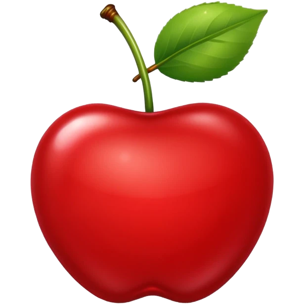 Cherry maroon emoji