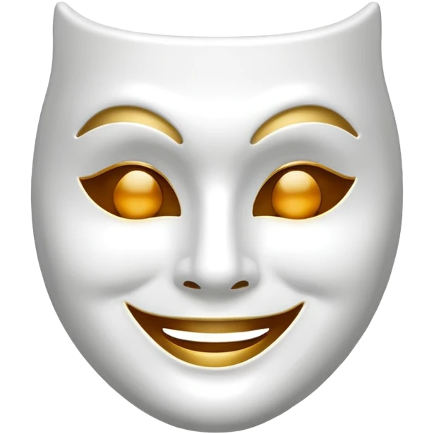 Theater mask emoji