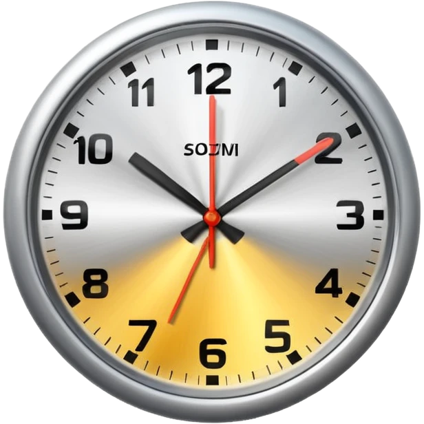 speeding clock thats running down fast emoji