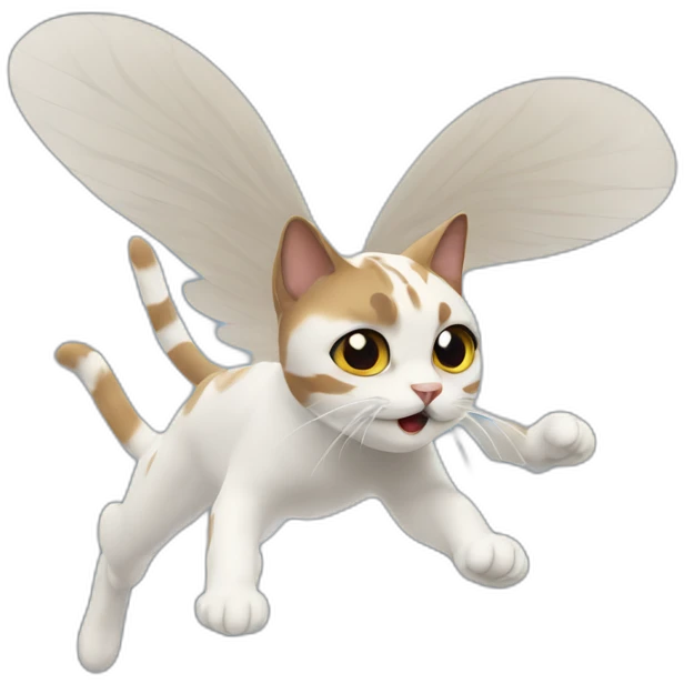Flyging cat emoji