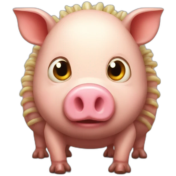 Centipede pig emoji