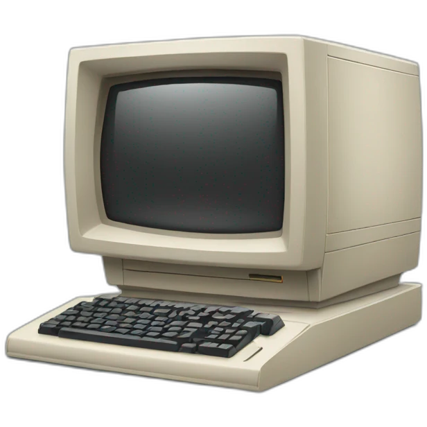 vintage computer system emoji