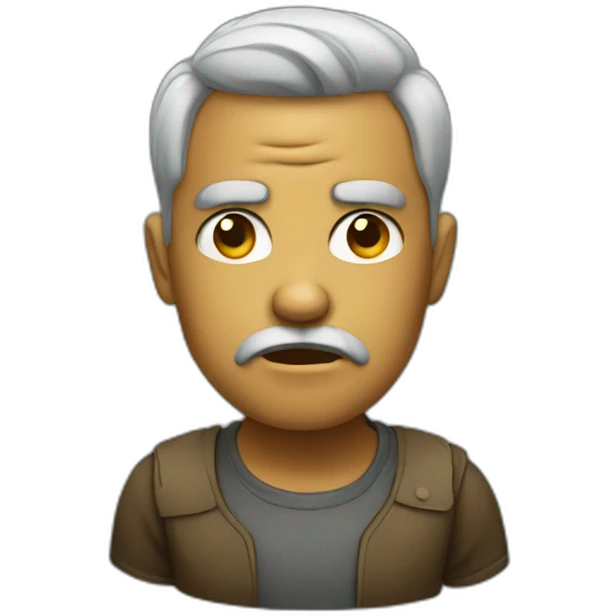 annoyed greetring emoji