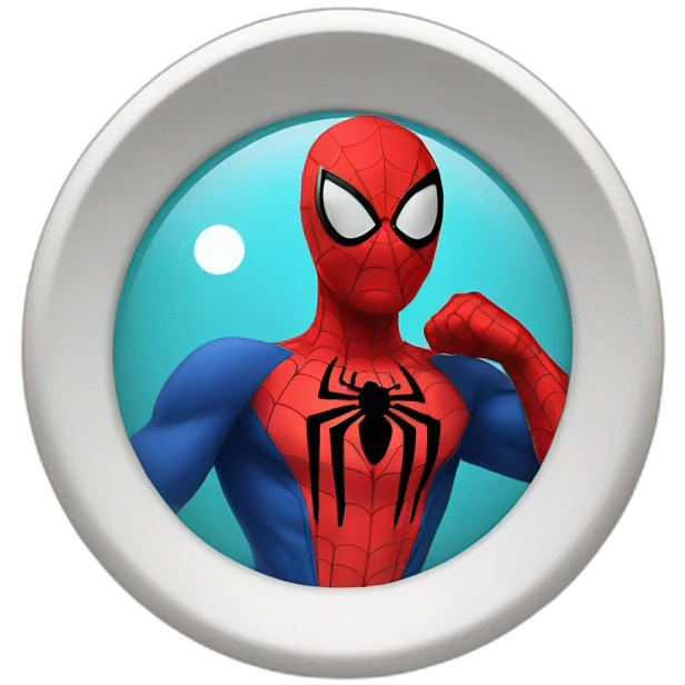 Muslim Spiderman emoji