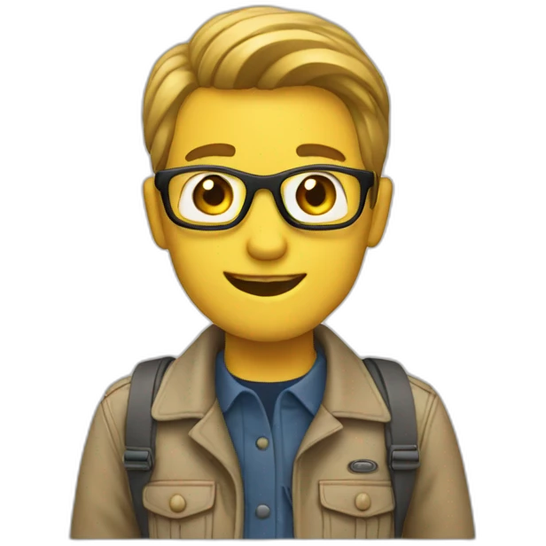 Tour guide emoji