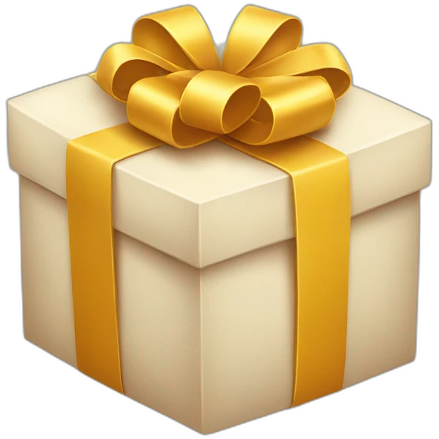 gift box with smile emoji
