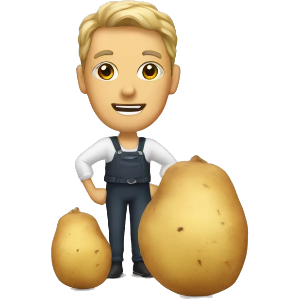 balerine with potato emoji