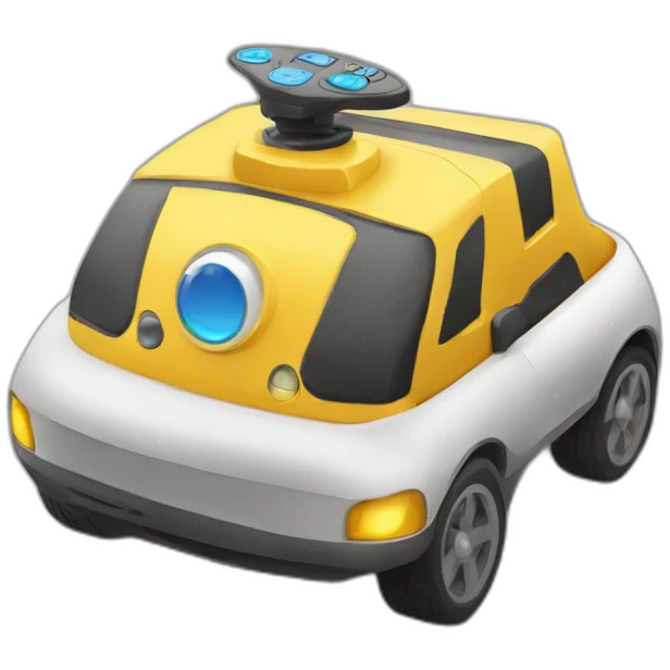 remote control car emoji