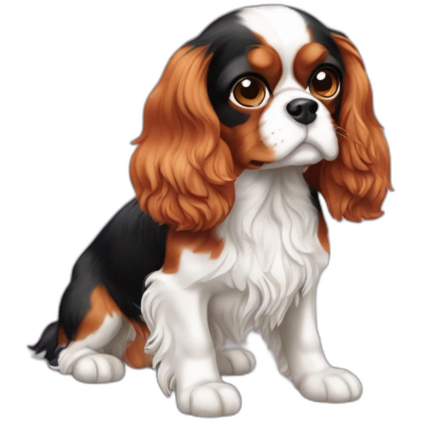 cavalier king charles spaniel emoji