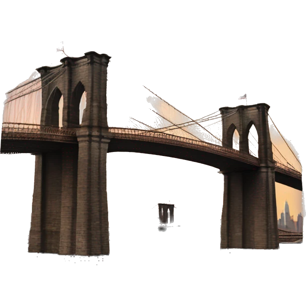 The Brooklyn Bridge emoji