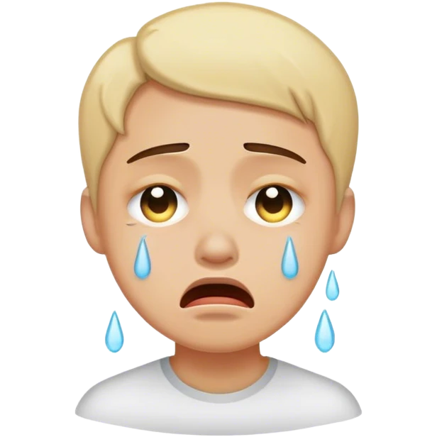 Woke liberal crying emoji