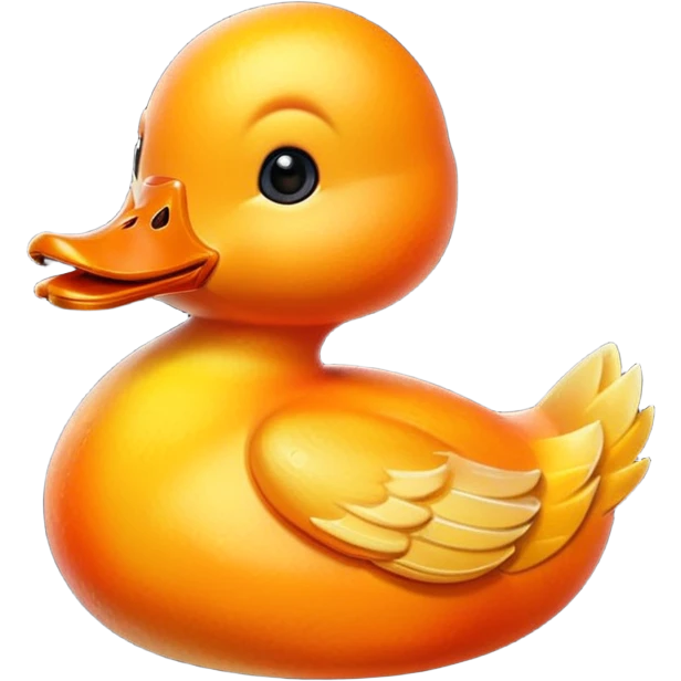 A animated mango duck emoji