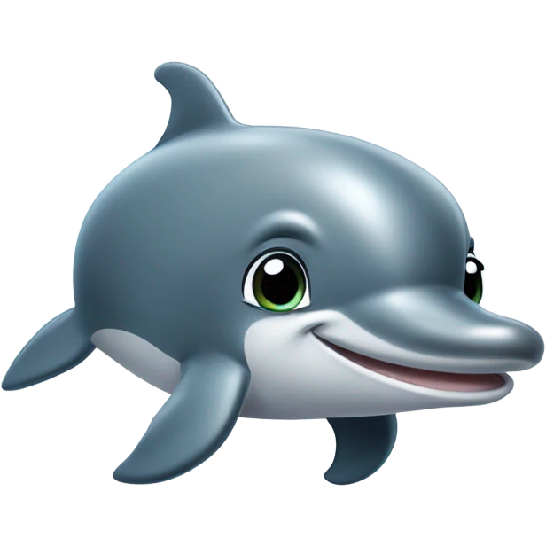 Cute dolfin  emoji