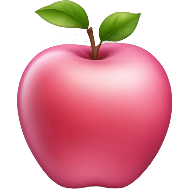 Pink Apple  emoji