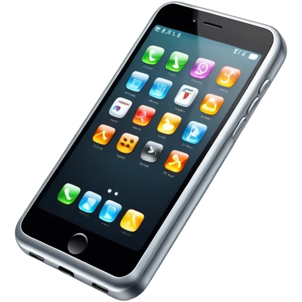 Super Futuristic phone emoji