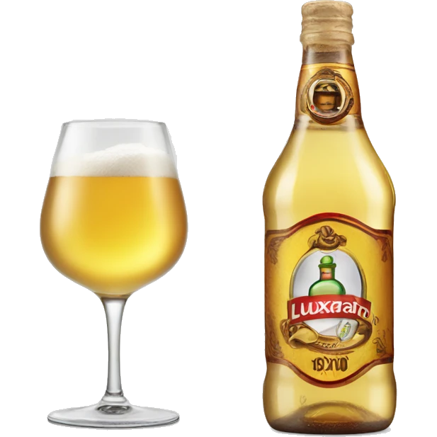 A bottle of luxardo bitter bianco emoji