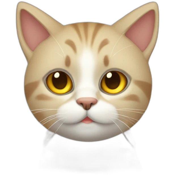 Gato con un kindle emoji