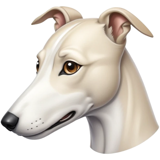 White greyhound emoji