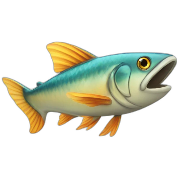 Flying fish emoji