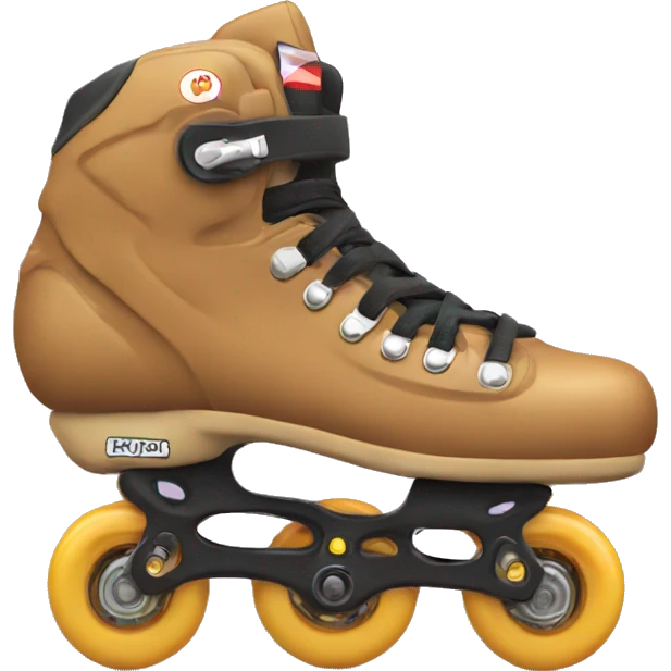 Kamel auf inline Skates  emoji